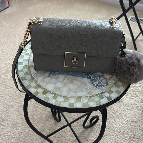 Mossimo Gray Crossbody Bag - Picture 3 of 12